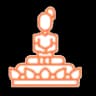 Experience of higher levels of consciousness.