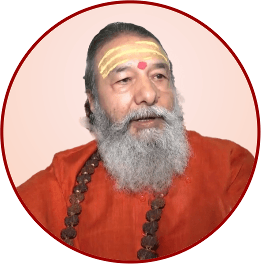 <p>Pujya Swami Mahamandaleshwar<br>Harichetananand Ji Maharaj</p>