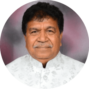 <p style="text-align: center;"><span style="color: #7d4219;"><strong><span style="font-family: 'book antiqua', palatino; font-size: 14pt;">Shri Gian Chand Gupta Ji, Former Hon'ble Speaker, Haryana Legislative Assembly</span></strong></span></p>