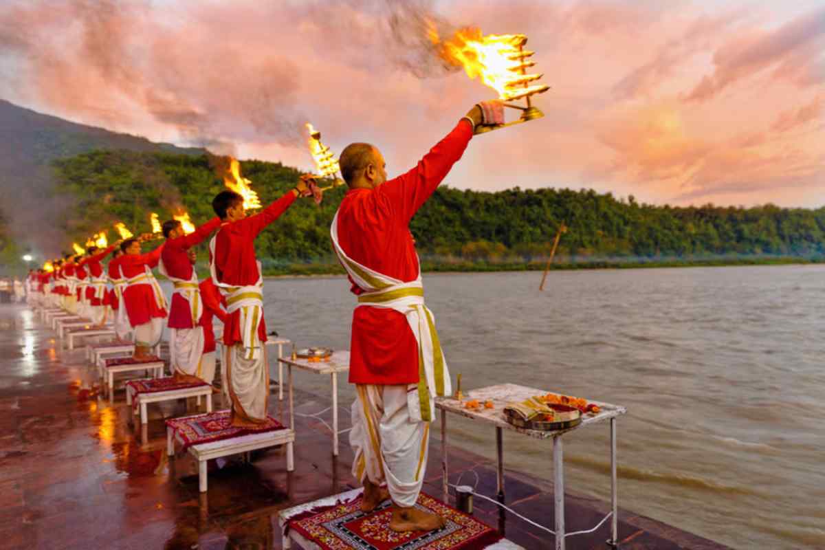 Attend the Ganga Aarti